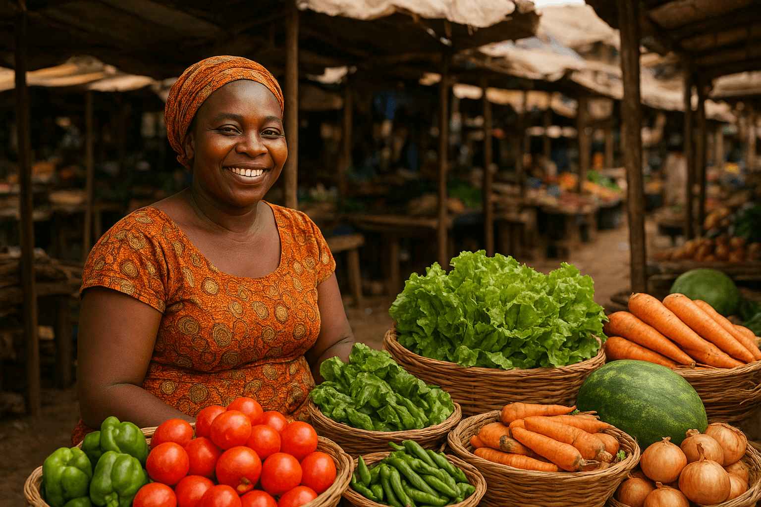 Empowering market women